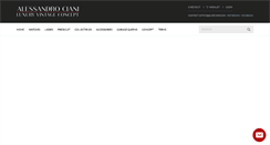 Desktop Screenshot of alessandrociani.com